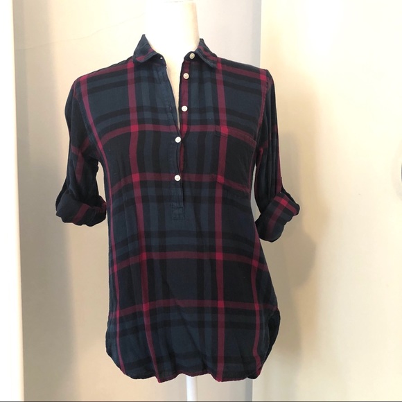 Gap plaid light weight cotton top - Picture 1 of 6